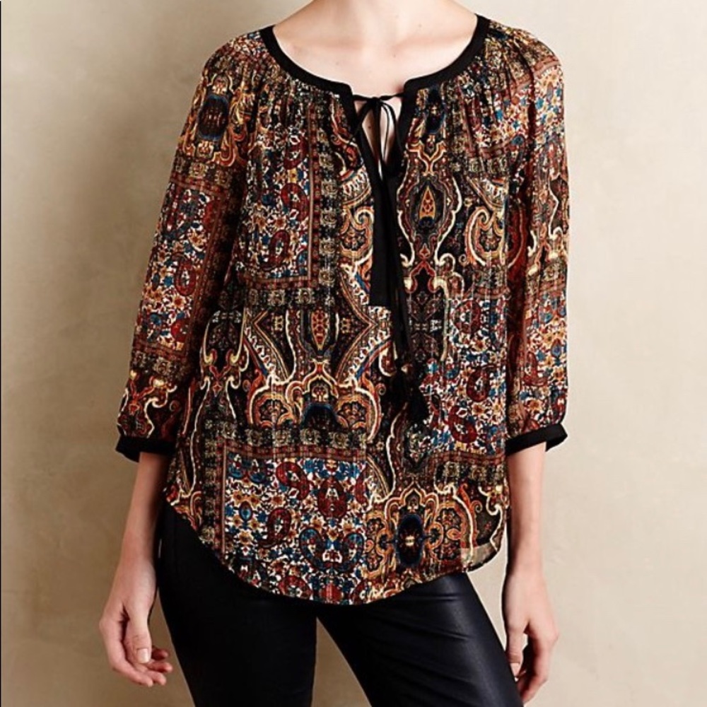Beautiful Anthropologie Boho Top